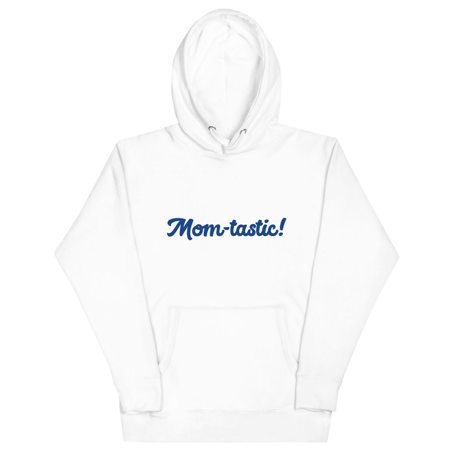 Mom-tastic White/Blue Premium Hoodie