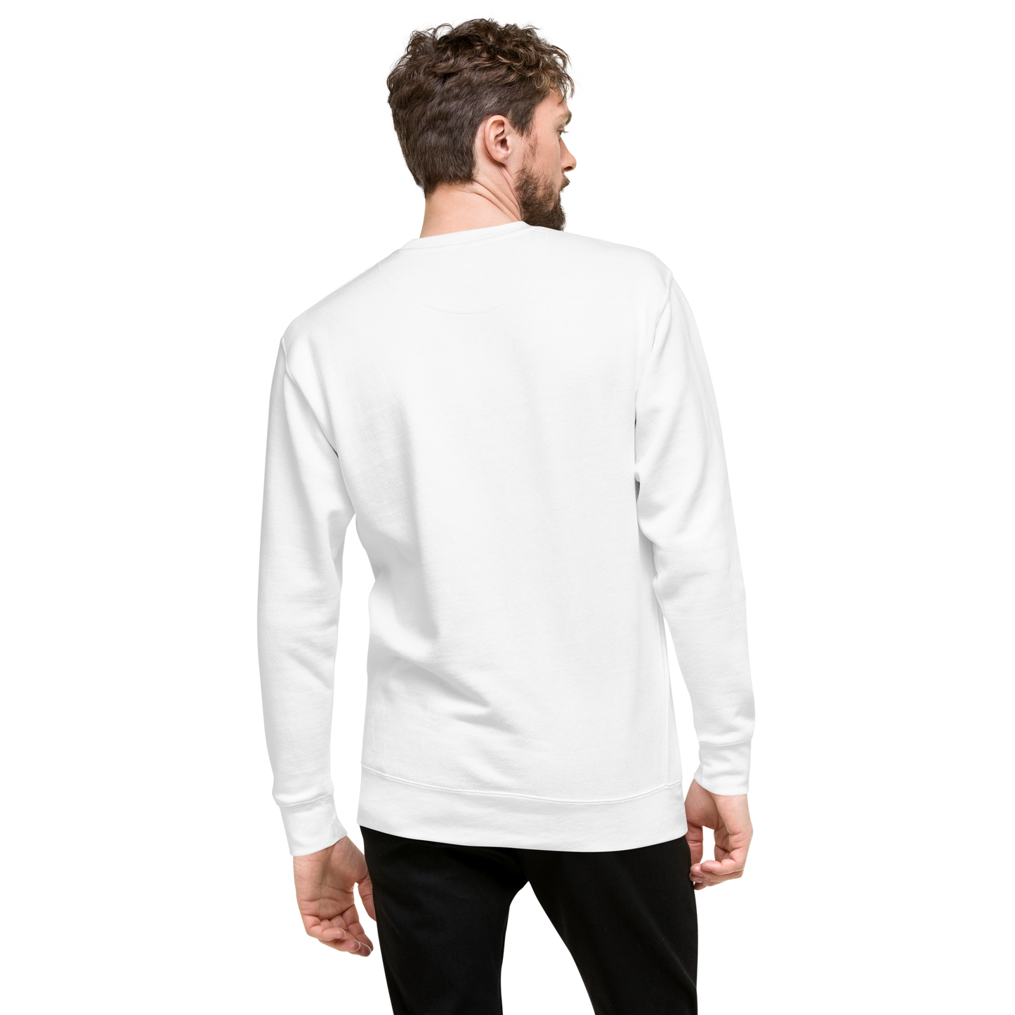 Dad-nificent White/Blue Premium Sweatshirt