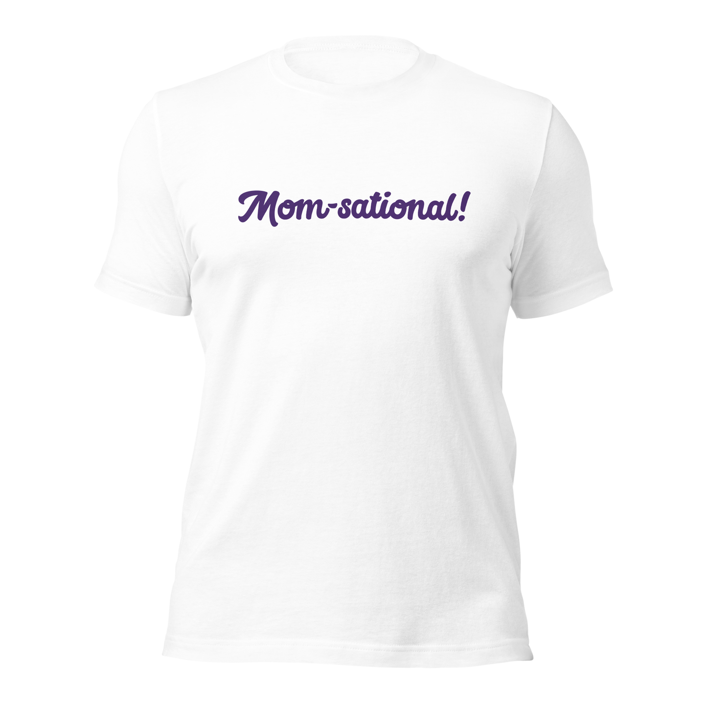 Mom-sational White/Purple T-Shirt