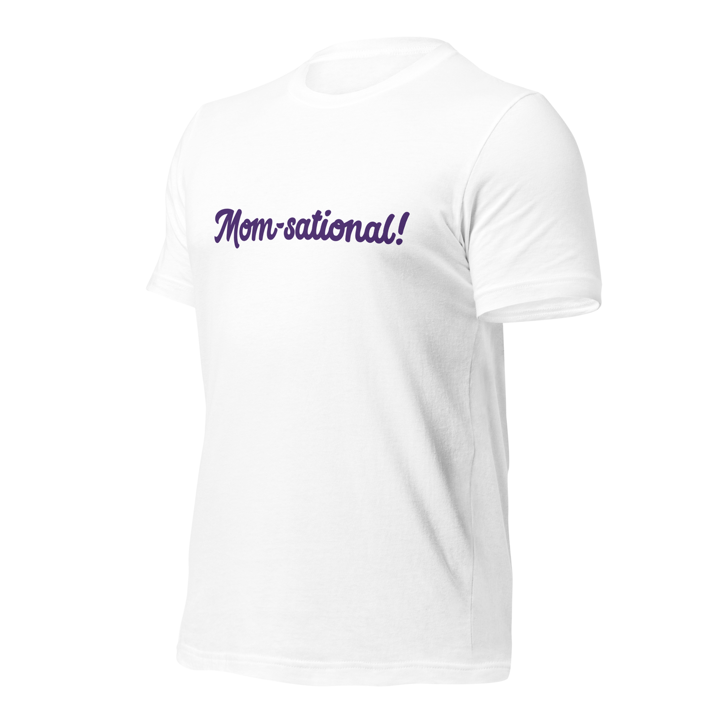 Mom-sational White/Purple T-Shirt