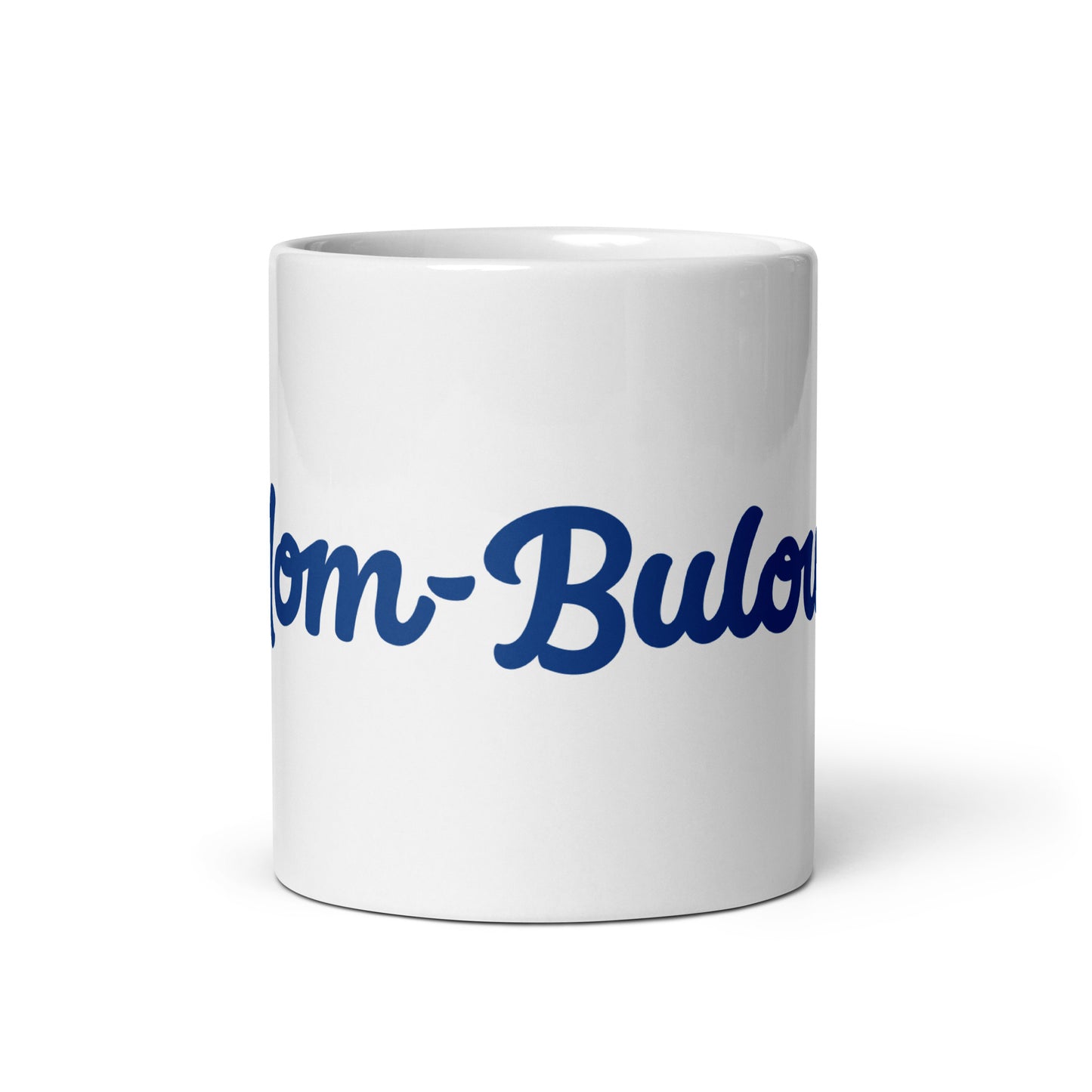 Mom-Bulous White/Blue Glossy Mug