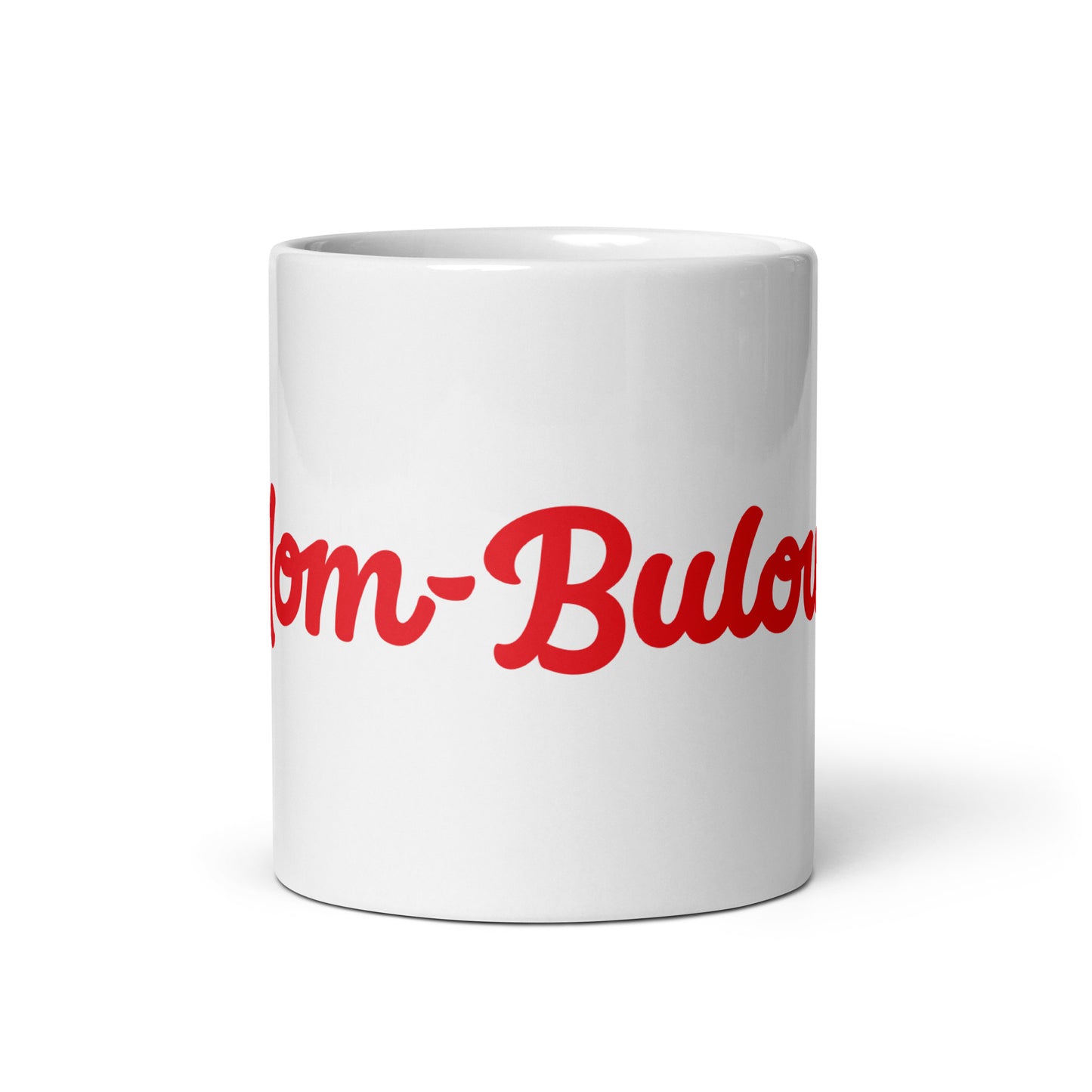 Mom-Bulous White/Red Glossy Mug