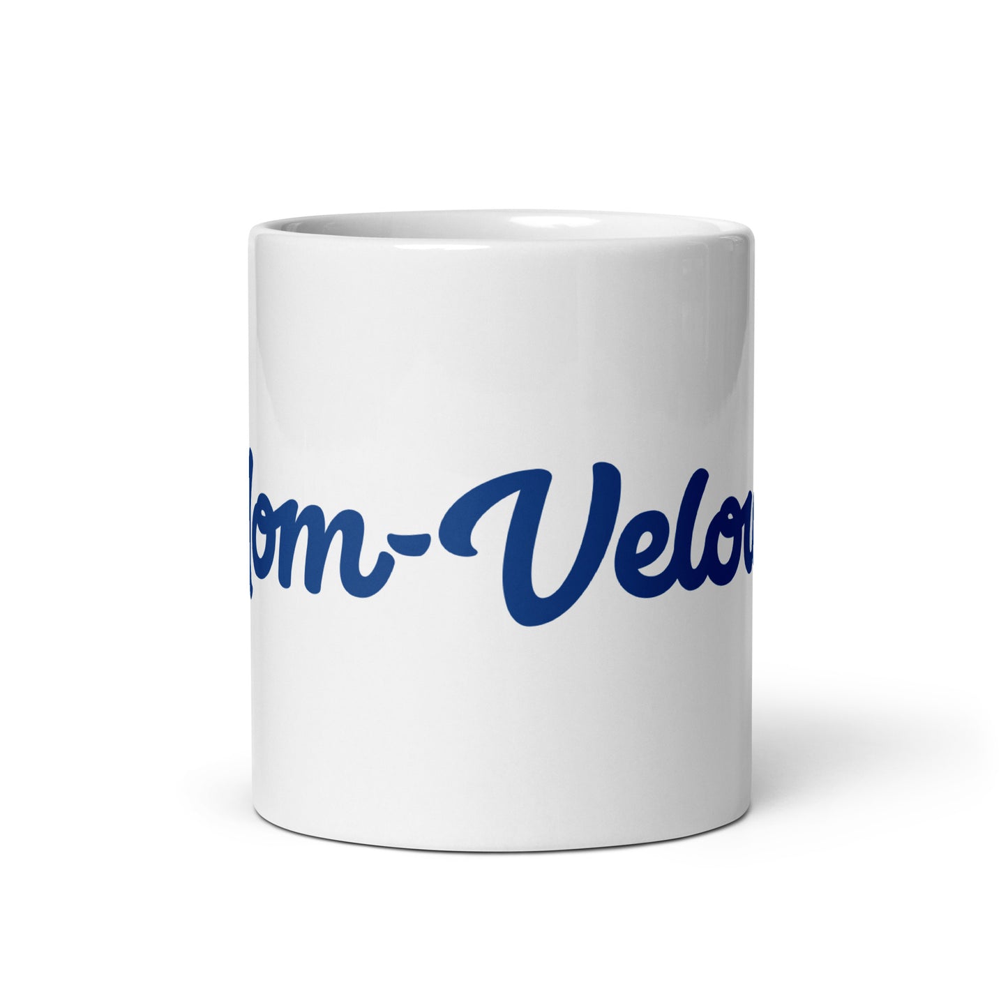 Mom-Velous White/Blue Glossy Mug
