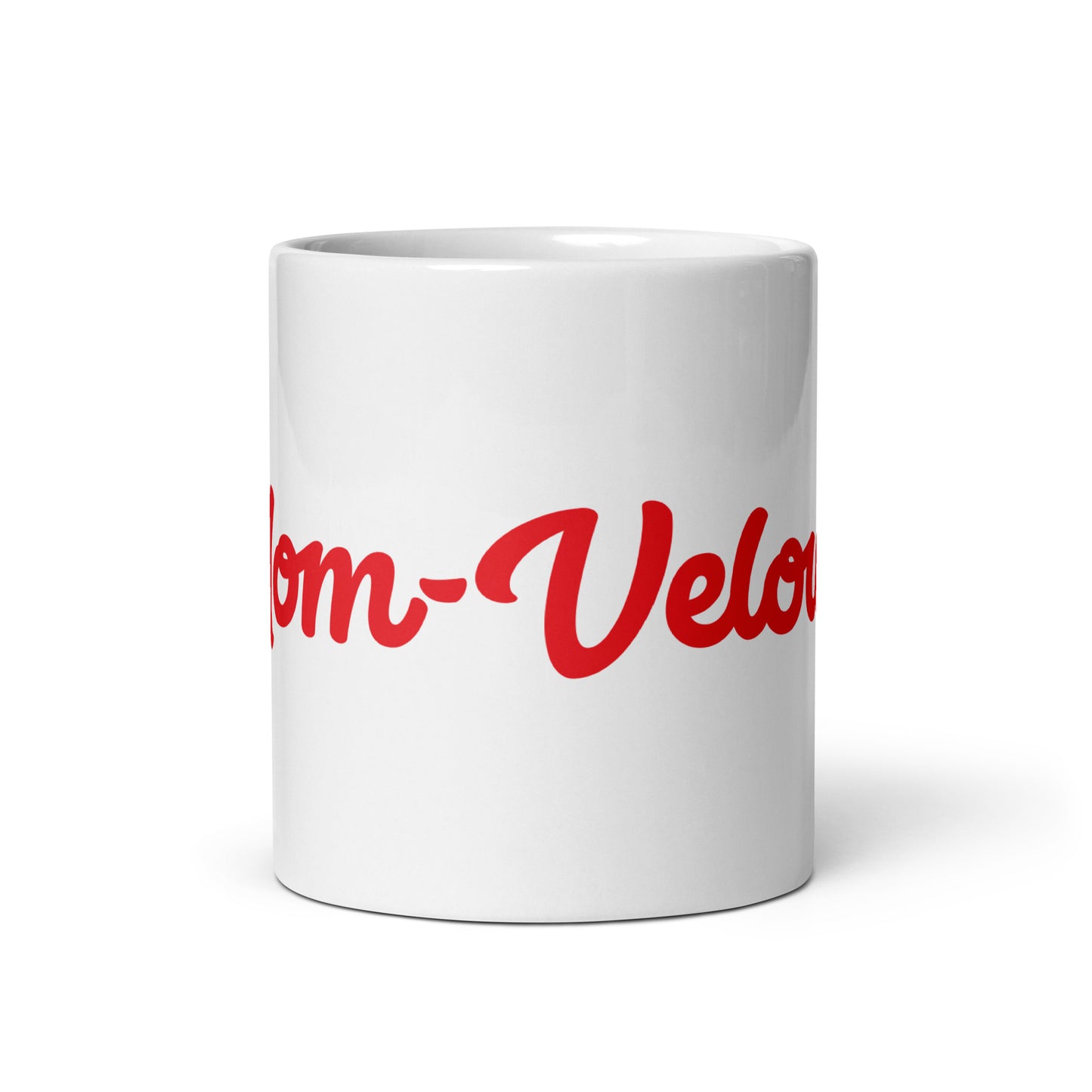 Mom-Velous White/Red Glossy Mug