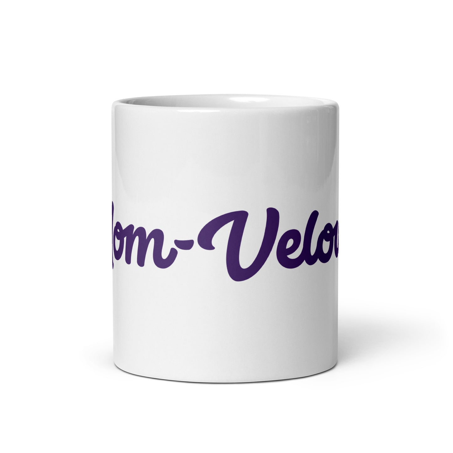 Mom-Velous White/Purple Glossy Mug