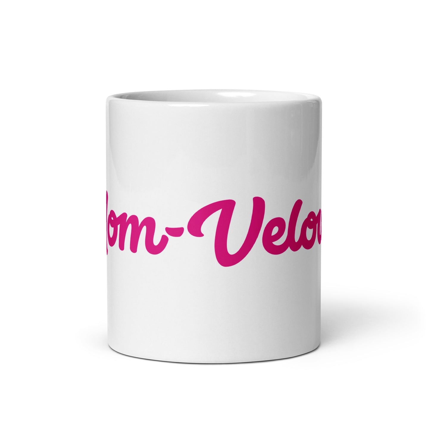 Mom-Velous White/Pink Glossy Mug