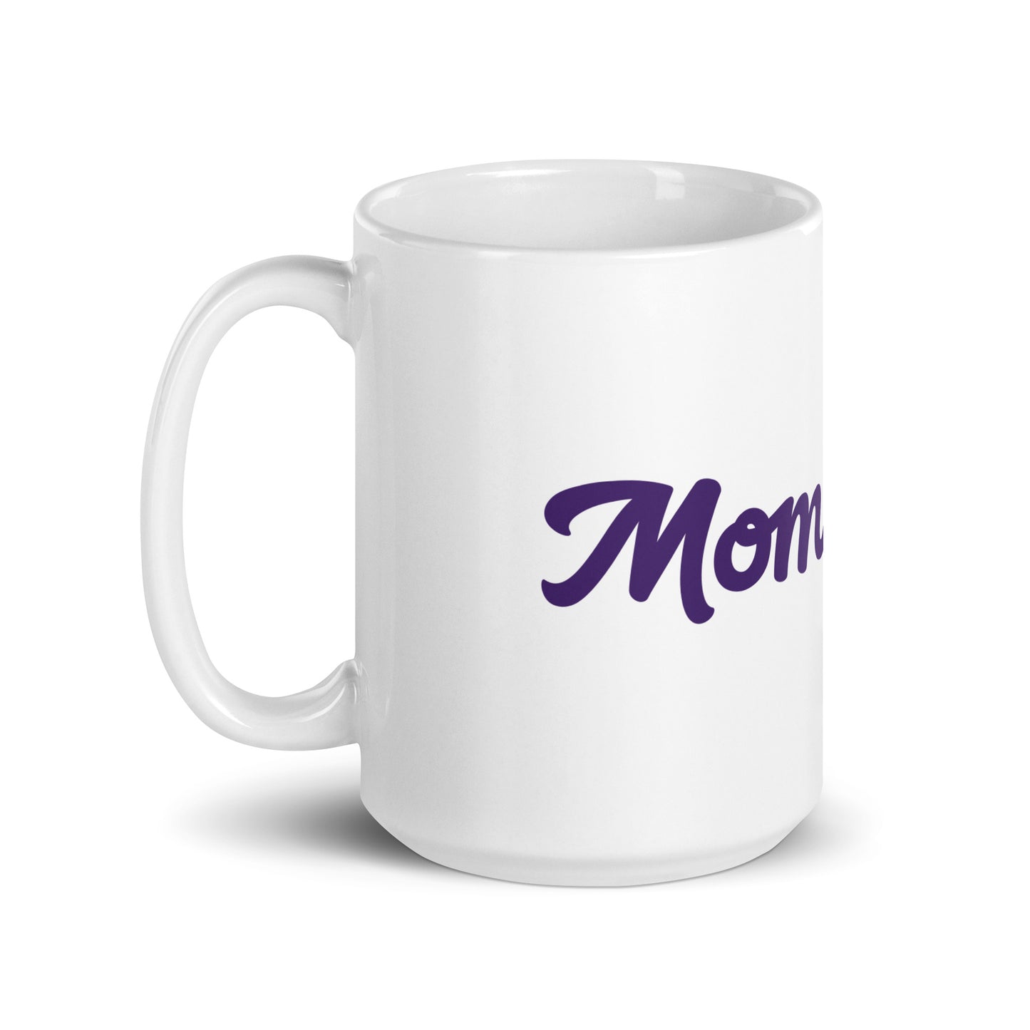 Mom-tastic White/Purple Glossy Mug
