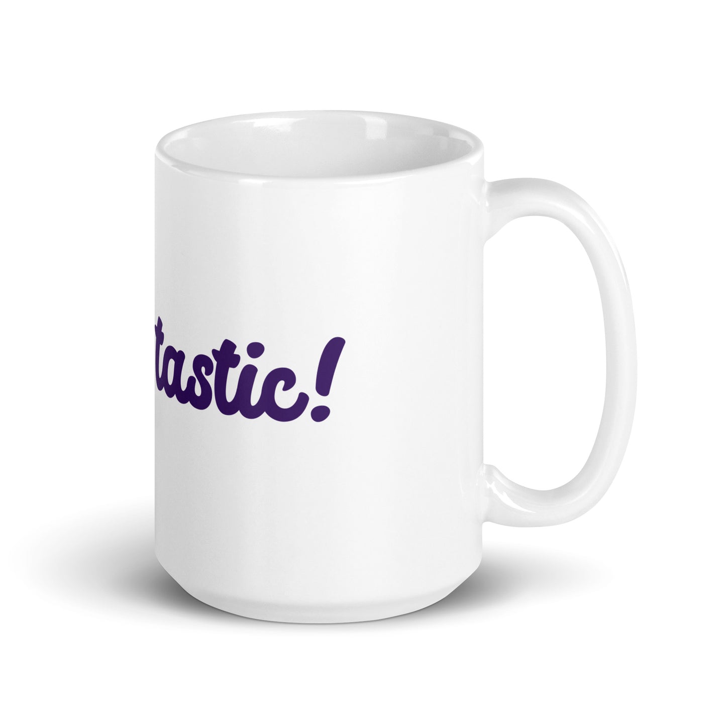 Mom-tastic White/Purple Glossy Mug